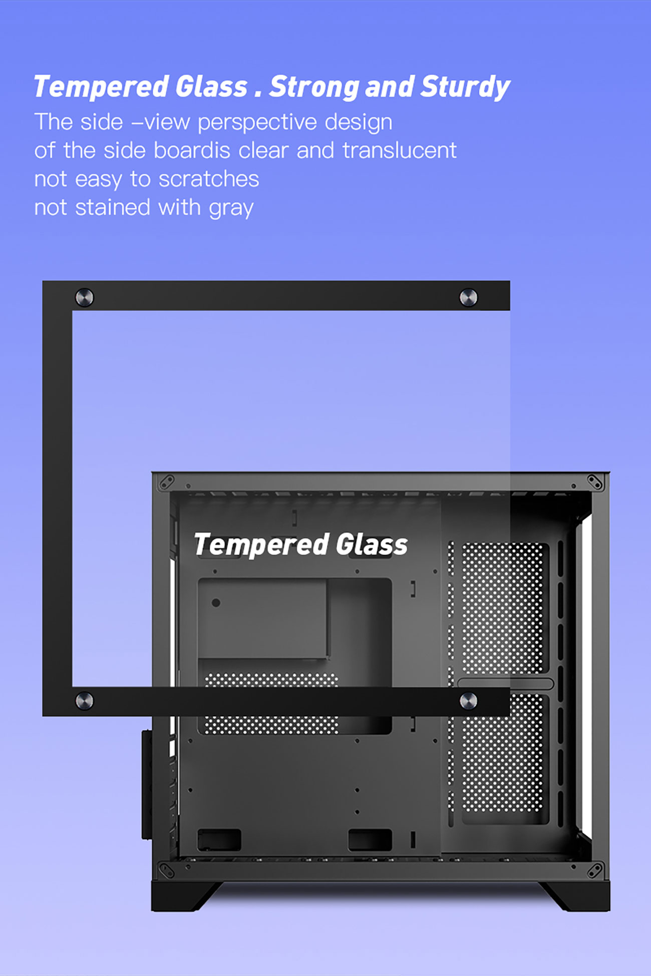 DIYPC ARGB-01 Gaming Computer Case